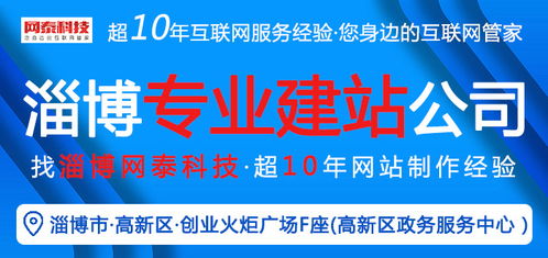 淄博網泰科技 專業網站建設與在線咨詢，助力周村企業技術推廣